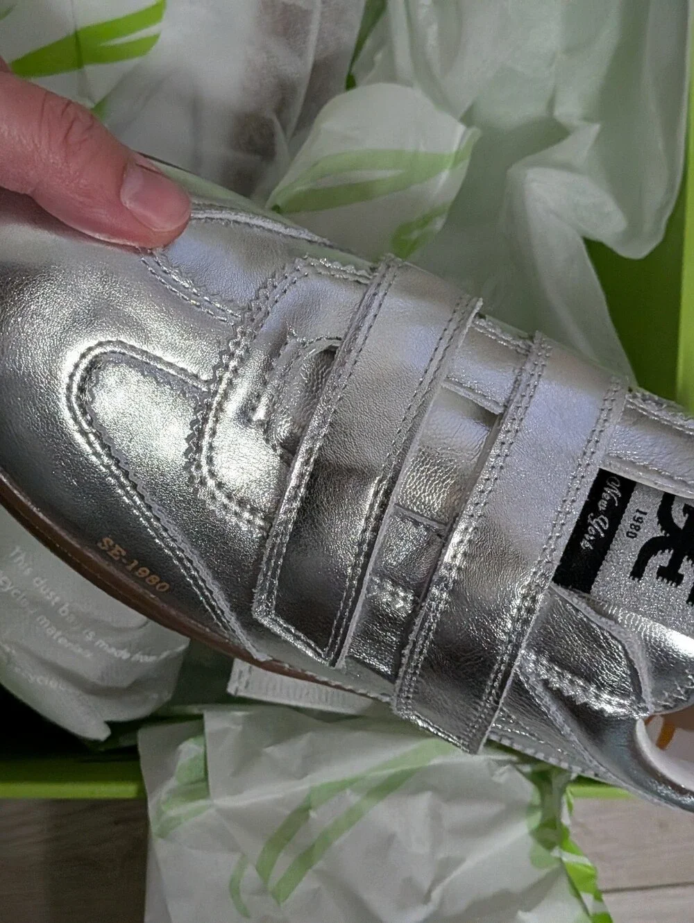 New Sam Edelman Silver Talia Sneakers